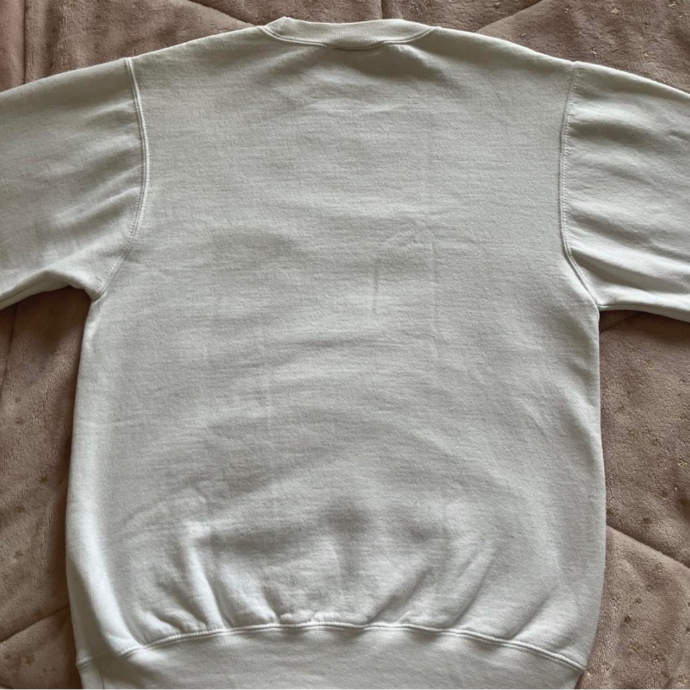 Champion Mens white crewneck sweater size XS - Picture 2 of 3
